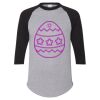 Unisex Three-Quarter Raglan Sleeve Baseball Jersey T-Shirt Thumbnail