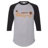 Unisex Three-Quarter Raglan Sleeve Baseball Jersey T-Shirt Thumbnail