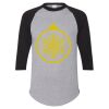 Unisex Three-Quarter Raglan Sleeve Baseball Jersey T-Shirt Thumbnail