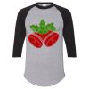 Unisex Three-Quarter Raglan Sleeve Baseball Jersey T-Shirt Thumbnail
