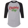 Unisex Three-Quarter Raglan Sleeve Baseball Jersey T-Shirt Thumbnail