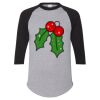 Unisex Three-Quarter Raglan Sleeve Baseball Jersey T-Shirt Thumbnail