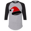 Unisex Three-Quarter Raglan Sleeve Baseball Jersey T-Shirt Thumbnail