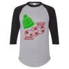 Unisex Three-Quarter Raglan Sleeve Baseball Jersey T-Shirt Thumbnail