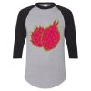 Unisex Three-Quarter Raglan Sleeve Baseball Jersey T-Shirt Thumbnail