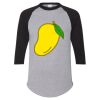 Unisex Three-Quarter Raglan Sleeve Baseball Jersey T-Shirt Thumbnail