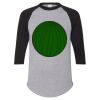 Unisex Three-Quarter Raglan Sleeve Baseball Jersey T-Shirt Thumbnail
