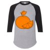 Unisex Three-Quarter Raglan Sleeve Baseball Jersey T-Shirt Thumbnail