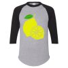 Unisex Three-Quarter Raglan Sleeve Baseball Jersey T-Shirt Thumbnail