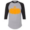 Unisex Three-Quarter Raglan Sleeve Baseball Jersey T-Shirt Thumbnail
