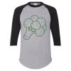 Unisex Three-Quarter Raglan Sleeve Baseball Jersey T-Shirt Thumbnail