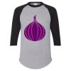 Unisex Three-Quarter Raglan Sleeve Baseball Jersey T-Shirt Thumbnail