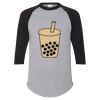 Unisex Three-Quarter Raglan Sleeve Baseball Jersey T-Shirt Thumbnail