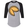 Unisex Three-Quarter Raglan Sleeve Baseball Jersey T-Shirt Thumbnail