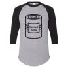 Unisex Three-Quarter Raglan Sleeve Baseball Jersey T-Shirt Thumbnail
