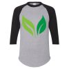 Unisex Three-Quarter Raglan Sleeve Baseball Jersey T-Shirt Thumbnail