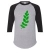 Unisex Three-Quarter Raglan Sleeve Baseball Jersey T-Shirt Thumbnail