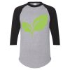 Unisex Three-Quarter Raglan Sleeve Baseball Jersey T-Shirt Thumbnail