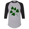 Unisex Three-Quarter Raglan Sleeve Baseball Jersey T-Shirt Thumbnail