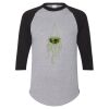 Unisex Three-Quarter Raglan Sleeve Baseball Jersey T-Shirt Thumbnail