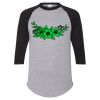 Unisex Three-Quarter Raglan Sleeve Baseball Jersey T-Shirt Thumbnail