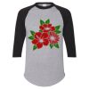Unisex Three-Quarter Raglan Sleeve Baseball Jersey T-Shirt Thumbnail