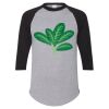 Unisex Three-Quarter Raglan Sleeve Baseball Jersey T-Shirt Thumbnail