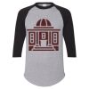 Unisex Three-Quarter Raglan Sleeve Baseball Jersey T-Shirt Thumbnail