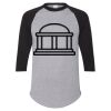Unisex Three-Quarter Raglan Sleeve Baseball Jersey T-Shirt Thumbnail