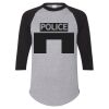 Unisex Three-Quarter Raglan Sleeve Baseball Jersey T-Shirt Thumbnail