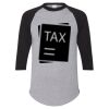 Unisex Three-Quarter Raglan Sleeve Baseball Jersey T-Shirt Thumbnail