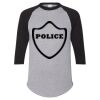 Unisex Three-Quarter Raglan Sleeve Baseball Jersey T-Shirt Thumbnail