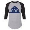 Unisex Three-Quarter Raglan Sleeve Baseball Jersey T-Shirt Thumbnail