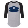 Unisex Three-Quarter Raglan Sleeve Baseball Jersey T-Shirt Thumbnail