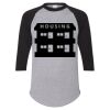 Unisex Three-Quarter Raglan Sleeve Baseball Jersey T-Shirt Thumbnail