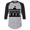 Unisex Three-Quarter Raglan Sleeve Baseball Jersey T-Shirt Thumbnail