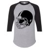 Unisex Three-Quarter Raglan Sleeve Baseball Jersey T-Shirt Thumbnail