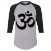 Unisex Three-Quarter Raglan Sleeve Baseball Jersey T-Shirt Thumbnail