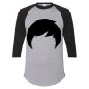 Unisex Three-Quarter Raglan Sleeve Baseball Jersey T-Shirt Thumbnail