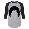 Unisex Three-Quarter Raglan Sleeve Baseball Jersey T-Shirt Thumbnail