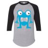 Unisex Three-Quarter Raglan Sleeve Baseball Jersey T-Shirt Thumbnail