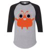 Unisex Three-Quarter Raglan Sleeve Baseball Jersey T-Shirt Thumbnail