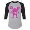 Unisex Three-Quarter Raglan Sleeve Baseball Jersey T-Shirt Thumbnail