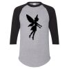 Unisex Three-Quarter Raglan Sleeve Baseball Jersey T-Shirt Thumbnail