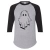 Unisex Three-Quarter Raglan Sleeve Baseball Jersey T-Shirt Thumbnail