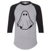 Unisex Three-Quarter Raglan Sleeve Baseball Jersey T-Shirt Thumbnail