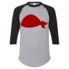 Unisex Three-Quarter Raglan Sleeve Baseball Jersey T-Shirt Thumbnail