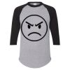Unisex Three-Quarter Raglan Sleeve Baseball Jersey T-Shirt Thumbnail