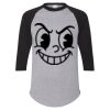 Unisex Three-Quarter Raglan Sleeve Baseball Jersey T-Shirt Thumbnail