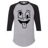 Unisex Three-Quarter Raglan Sleeve Baseball Jersey T-Shirt Thumbnail